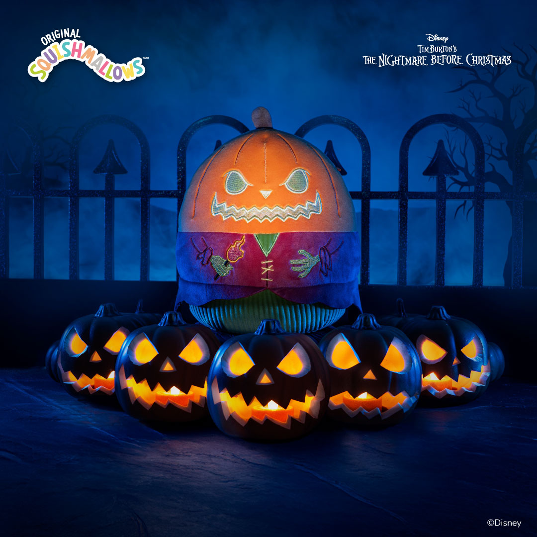 Squishmallows - Squishmallows 8" Select Series Pumpkin King Jack Skellington | Jazwares