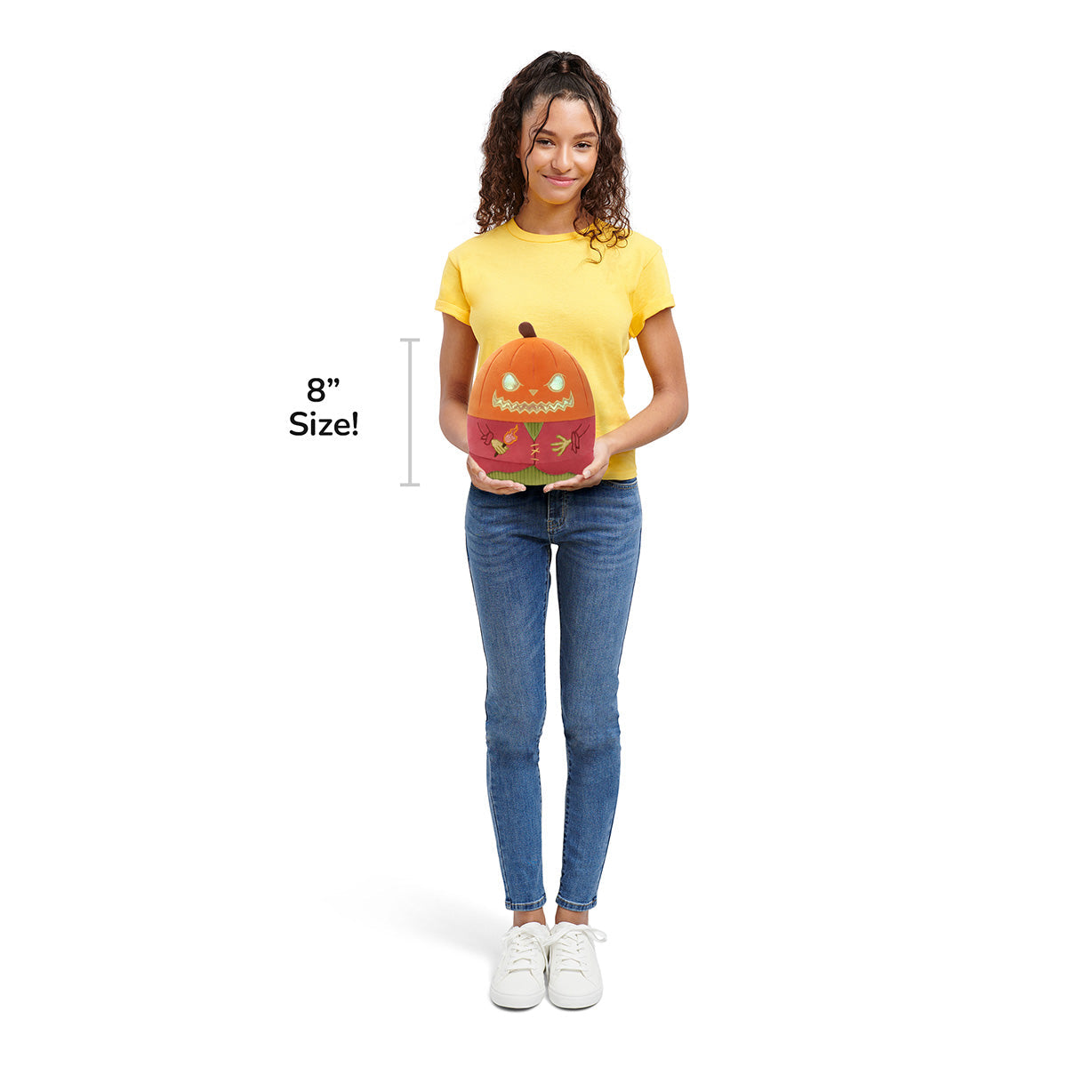 Squishmallows - Squishmallows 8" Select Series Pumpkin King Jack Skellington | Jazwares