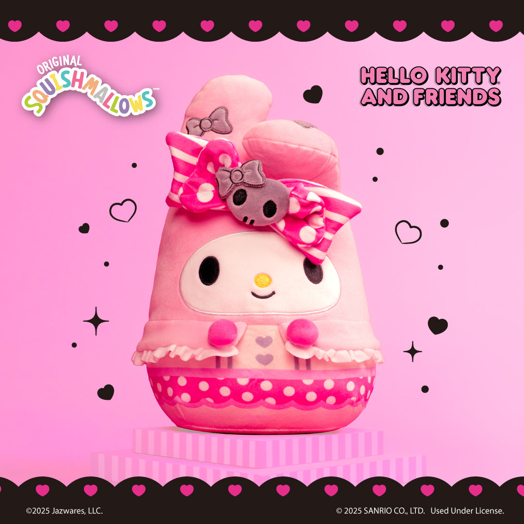 Squishmallows - Hello Kitty and Friends 8" 50th Anniversary My Melody | Jazwares