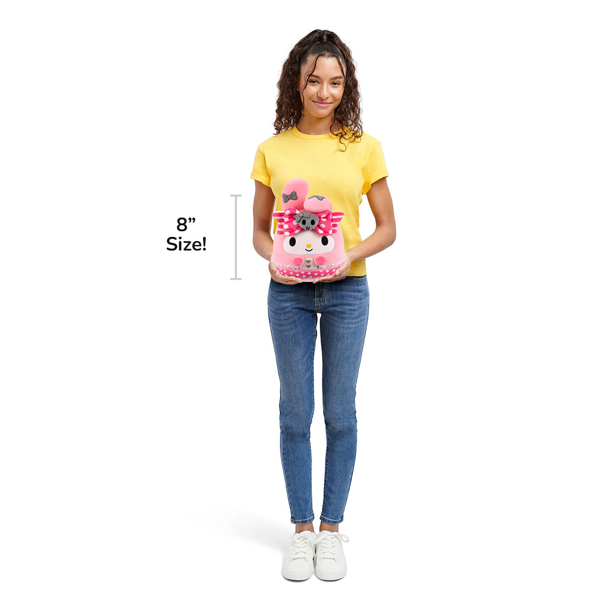 Squishmallows - Hello Kitty and Friends 8" 50th Anniversary My Melody | Jazwares