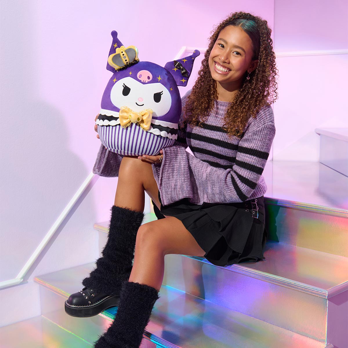 Squishmallows - Squishmallows 12" Kuromi 20th Anniversary Kuromi | Jazwares
