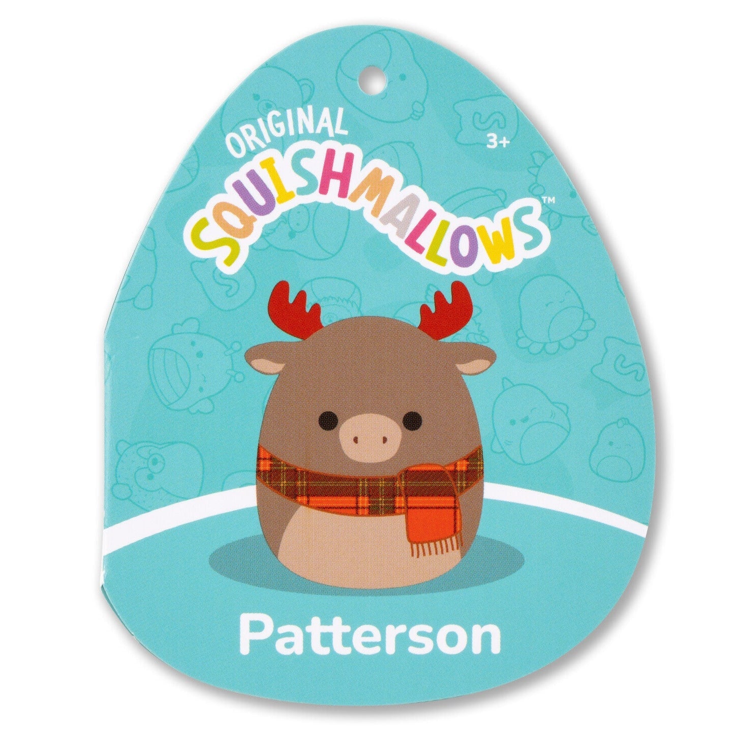 Squishmallows - Squishmallows 16" Patterson the Moose with Orange Scarf | Jazwares