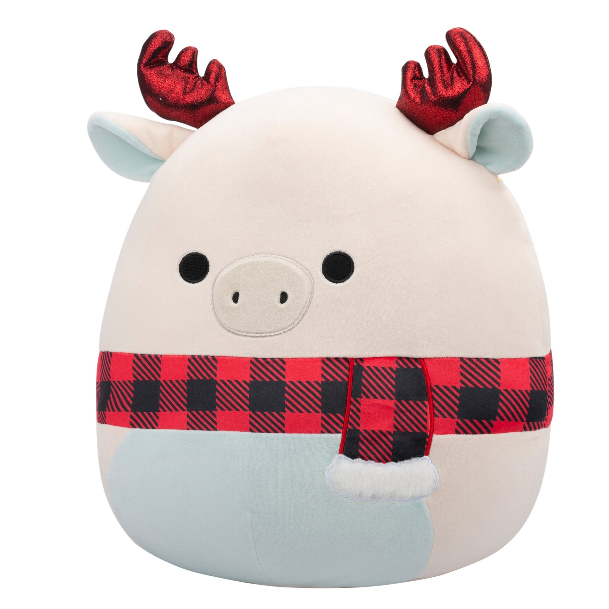 Squishmallows - Squishmallows 16" Matthew the White Moose with Glitter Antlers | Jazwares
