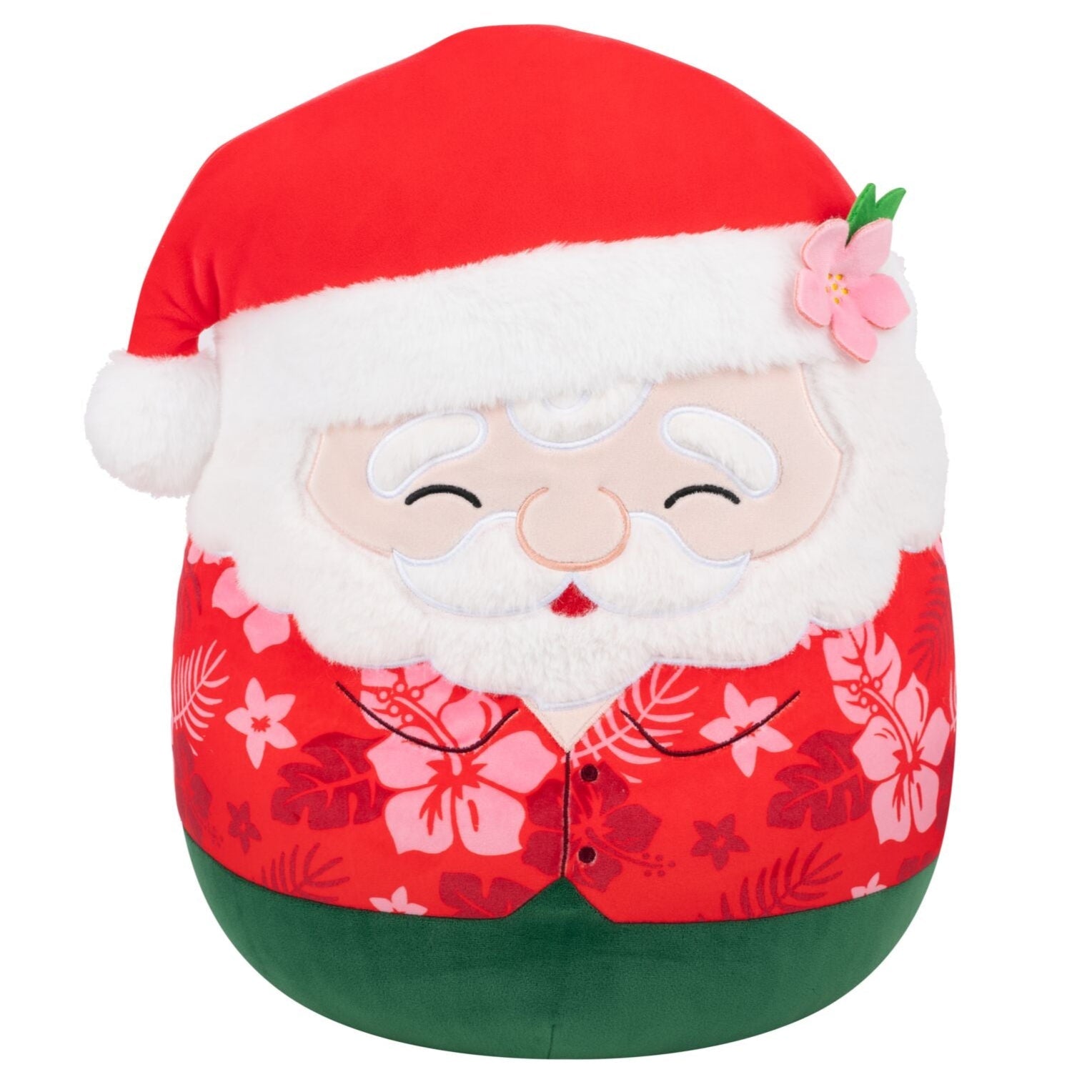 Squishmallows - Squishmallows 14" Nick the Santa Claus in Red Hawaiian Shirt | Jazwares