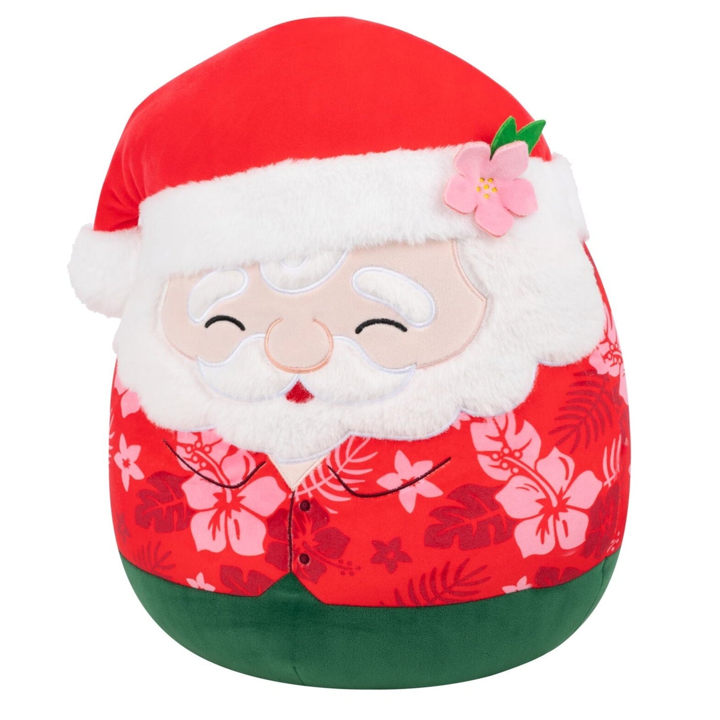 Squishmallows - Squishmallows 14" Nick the Santa Claus in Red Hawaiian Shirt | Jazwares