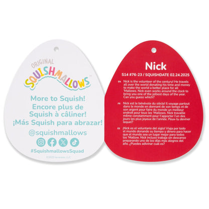 Squishmallows - Squishmallows 14" Nick the Santa Claus in Red Hawaiian Shirt | Jazwares