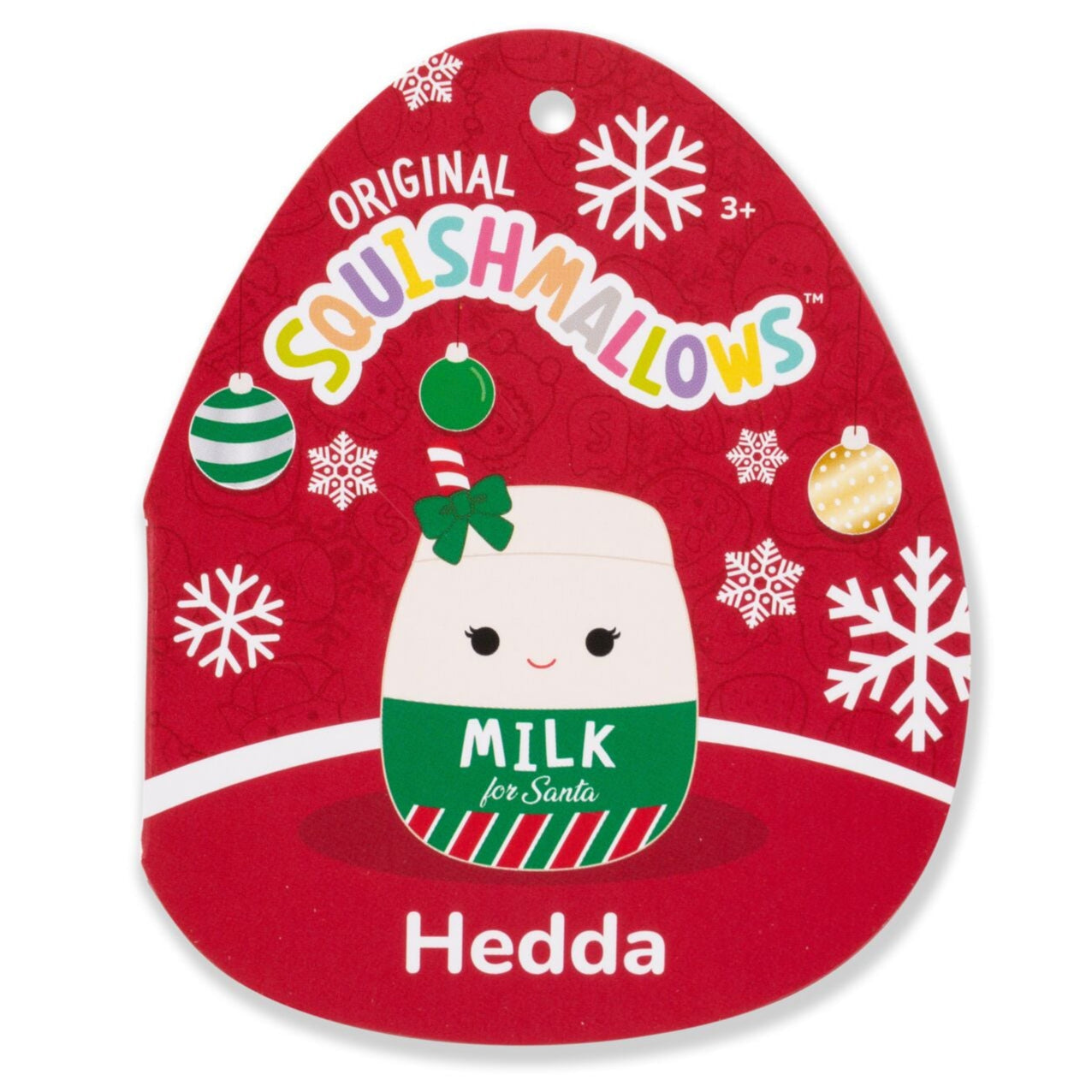 Squishmallows - Squishmallows 12" Hedda the Milk for Santa | Jazwares