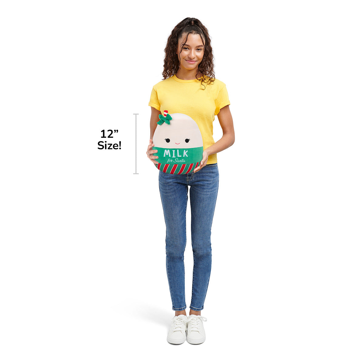 Squishmallows - Squishmallows 12" Hedda the Milk for Santa | Jazwares