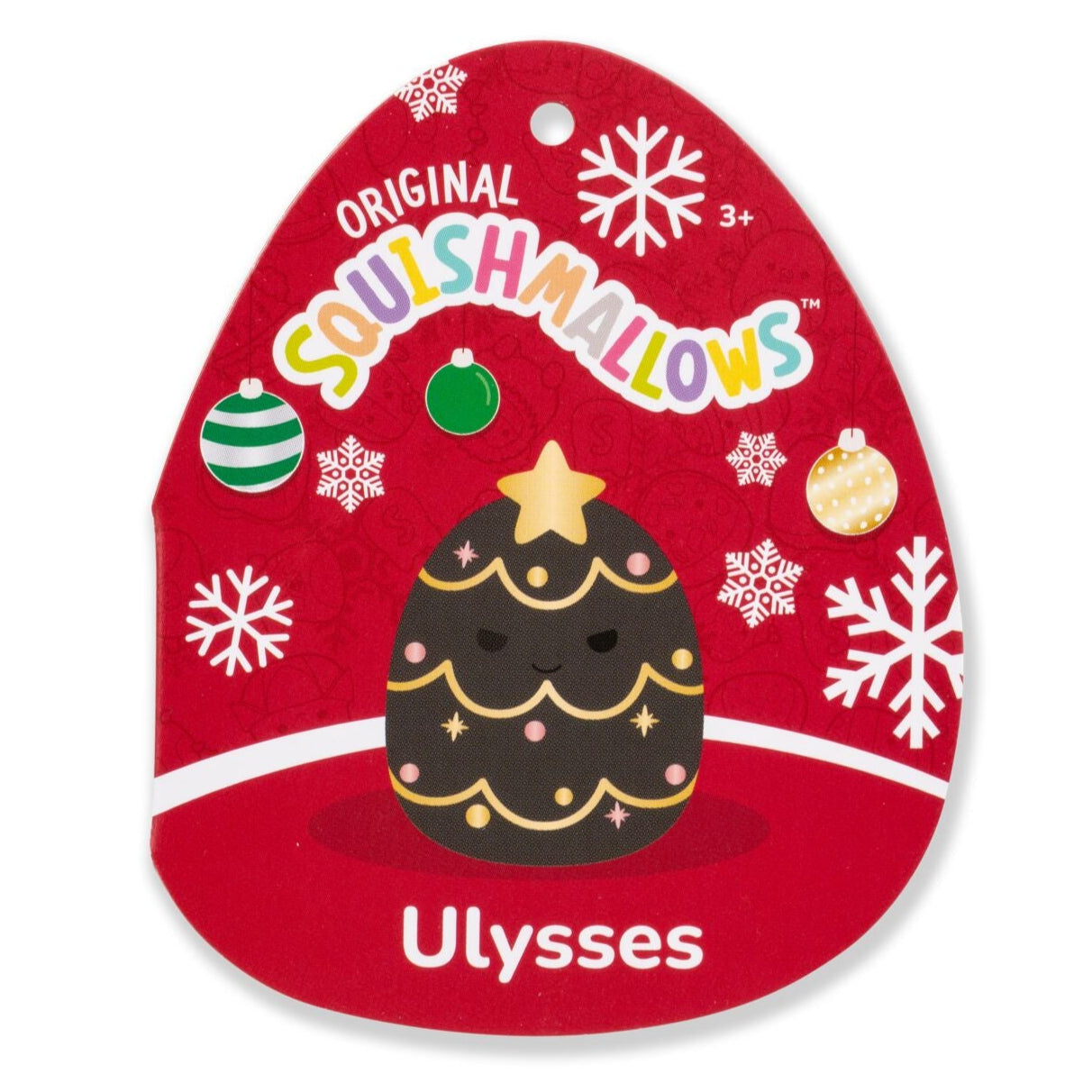 Squishmallows - Squishmallows 20" Ulysses the Black Christmas Tree | Jazwares