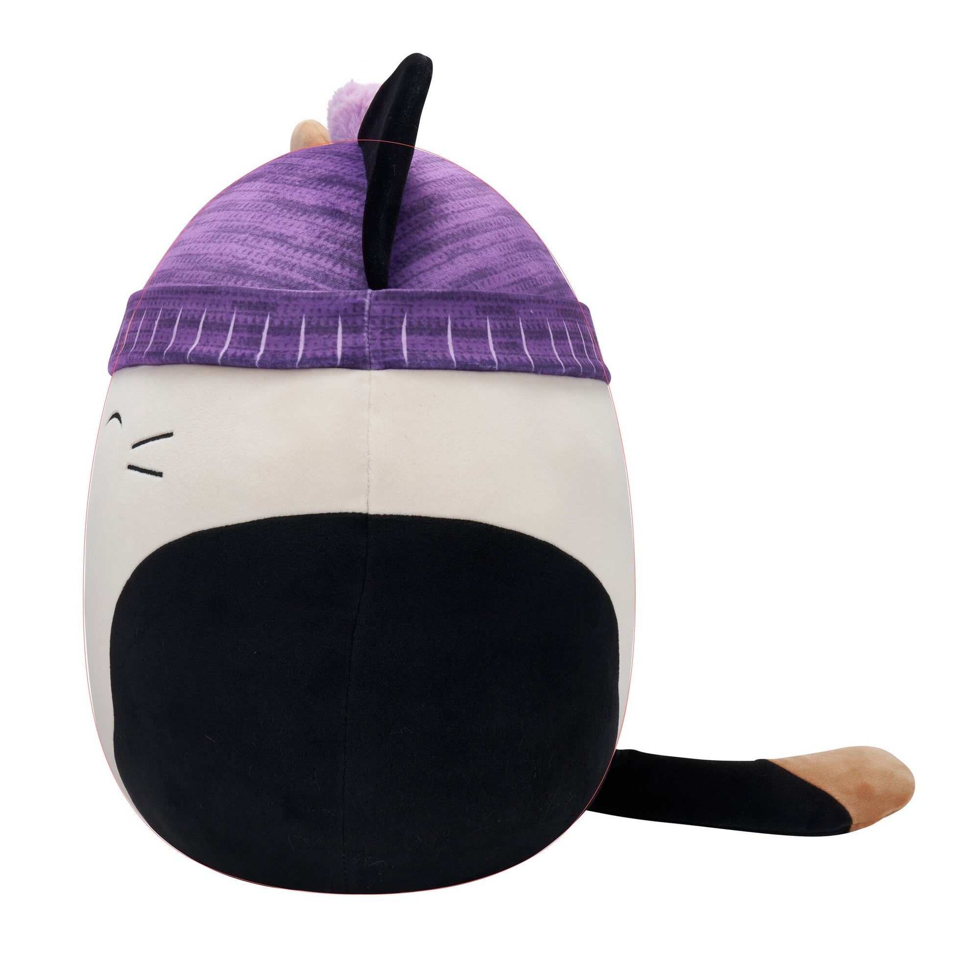 Squishmallows - Squishmallows 14" Cam Calico Cat with Purple Hat | Jazwares