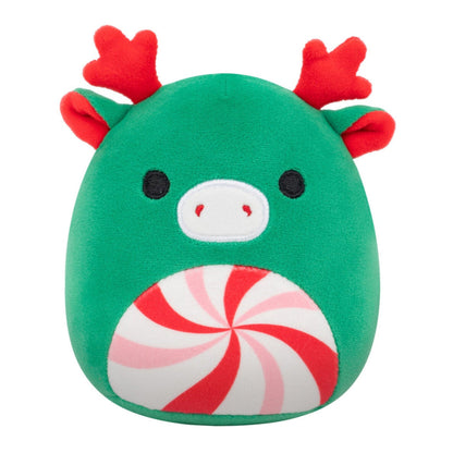 Squishmallows - Squishmallows 5" Zumir the Green Moose with Peppermint Swirl Belly | Jazwares