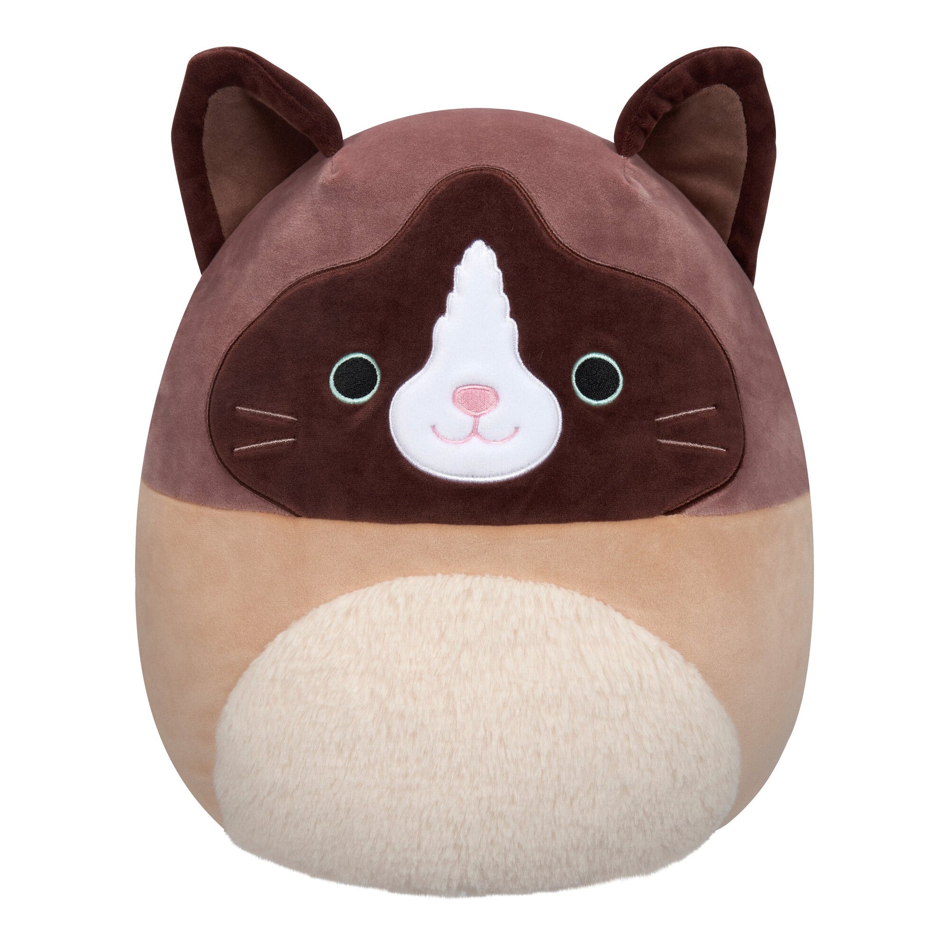 Squishmallows - Squishmallows 16" Woodward the Brown and Tan Snowshoe Cat | Jazwares