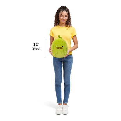 Squishmallows - Squishmallows 12" Charles Pickle with Mustache | Jazwares