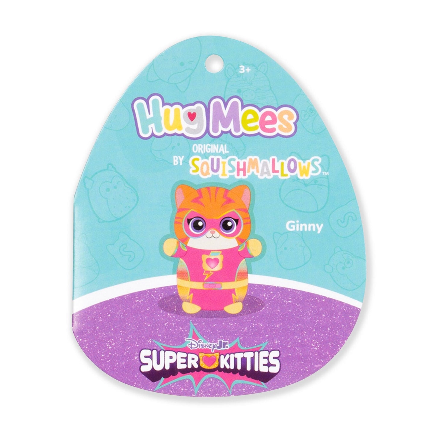 Squishmallows - Squishmallows Disney SuperKitties 10" Ginny HugMees | Jazwares