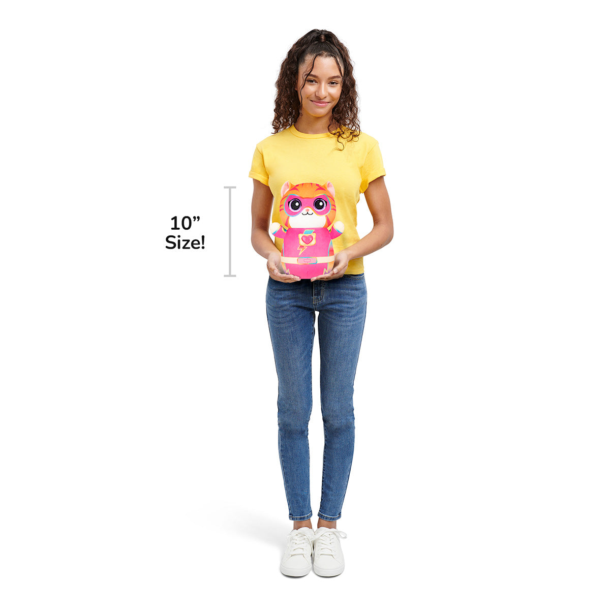 Squishmallows - Squishmallows Disney SuperKitties 10" Ginny HugMees | Jazwares