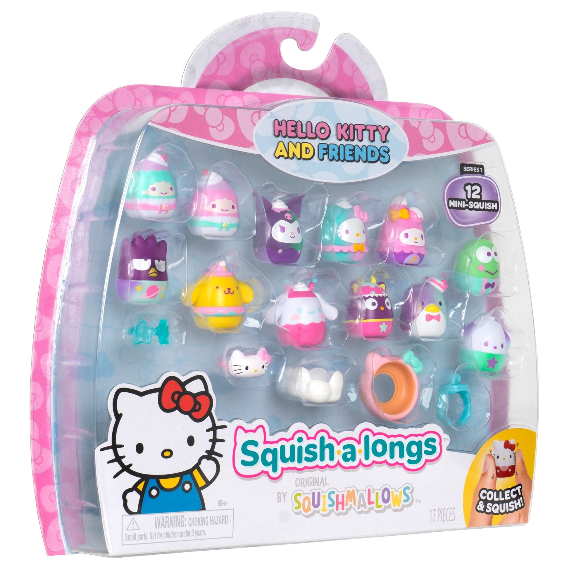 Squishmallows - Squish-a-longs Hello Kitty and Friends Dreamland 12-Pack | Jazwares