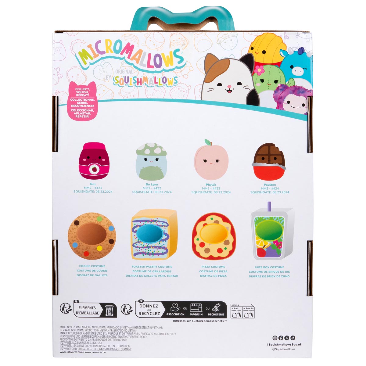 Squishmallows - Micromallows Snack Machine Deluxe Accessory Set | Jazwares