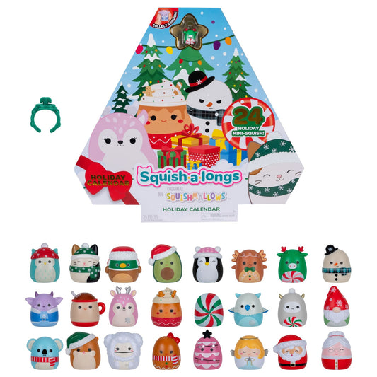 Squishmallows - Squish-a-longs Holiday Countdown Calendar | Jazwares