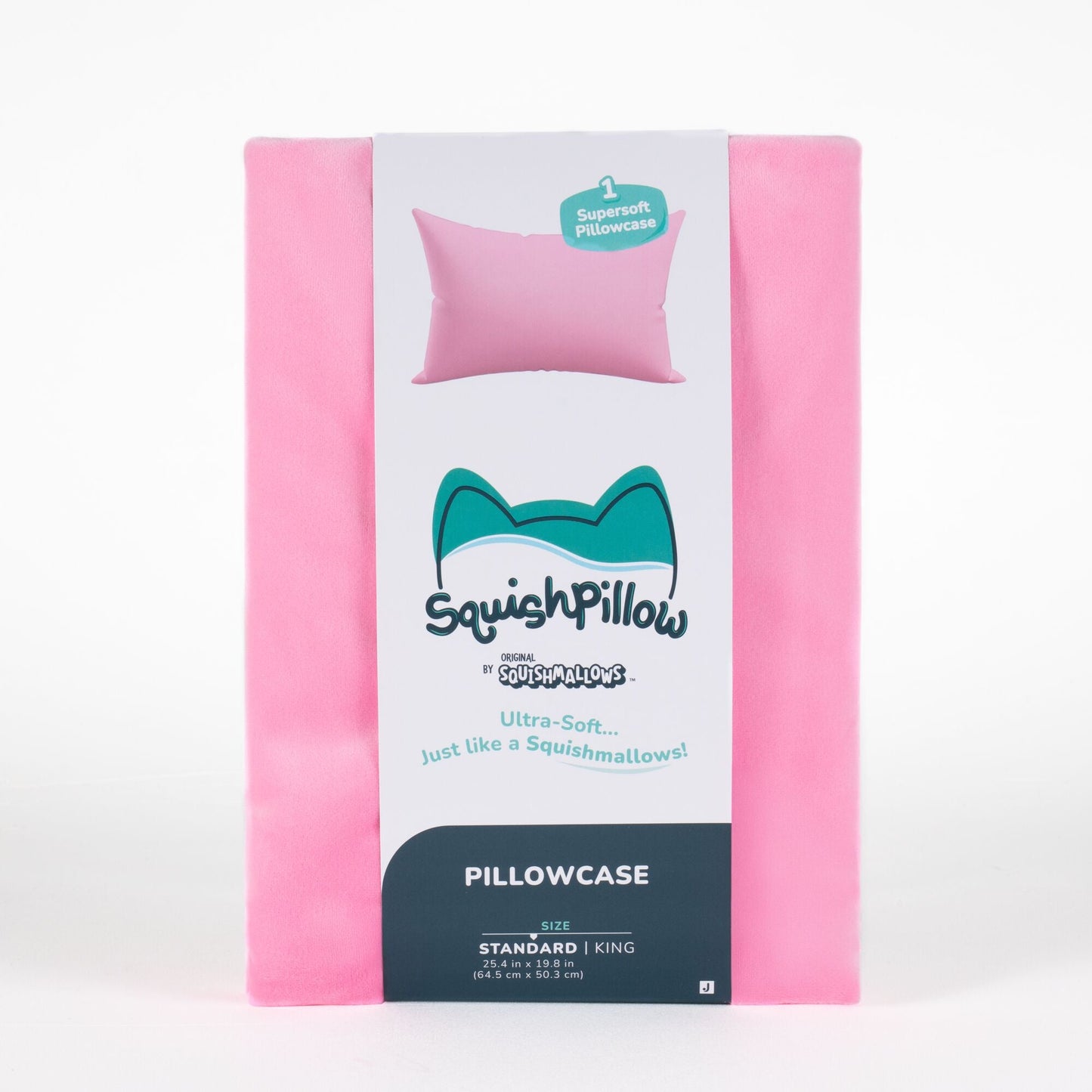 Squishmallows - SquishPillow Pillowcase Solid Slumber Pink | Jazwares