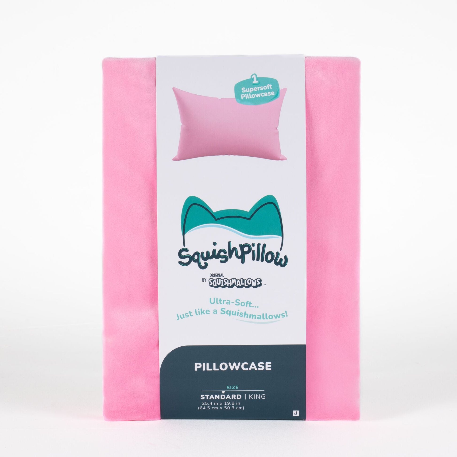Squishmallows - SquishPillow Pillowcase Solid Slumber Pink | Jazwares