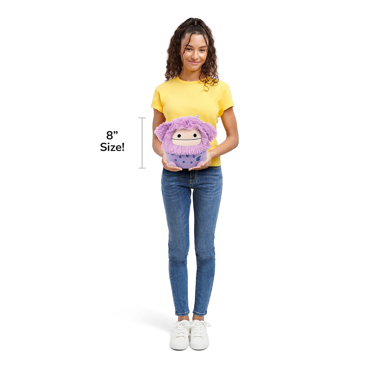 Squishmallows - Squishmallows 8" Dilka the Lavender Boba Bigfoot | Jazwares