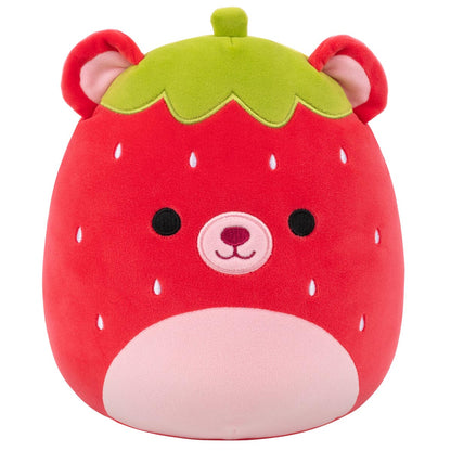 Squishmallows - Squishmallows 8" Romeo the Red Strawberry Bear | Jazwares