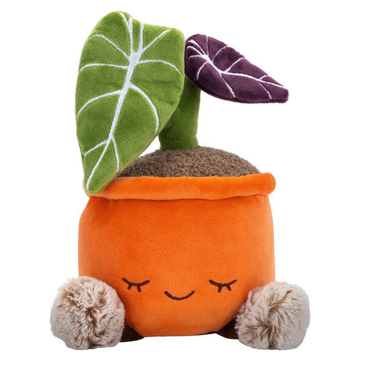 Squishmallows - Greenhouse by Russ 12" Black Velvet Alocasia Plant Plush | Jazwares