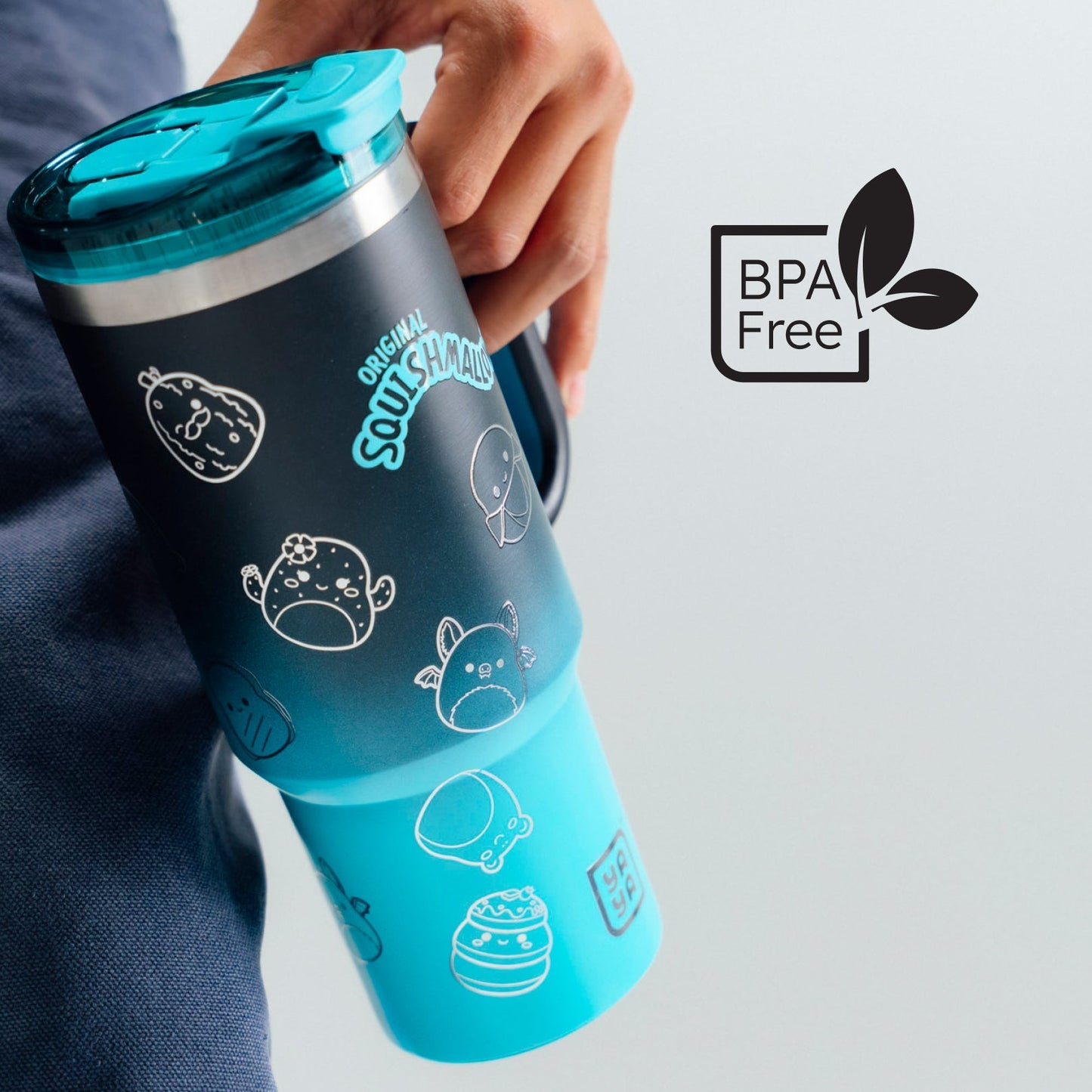Squishmallows - Squishmallows Bling Tumbler with Straw