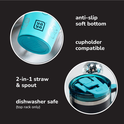 Squishmallows - Squishmallows Bling Tumbler with Straw