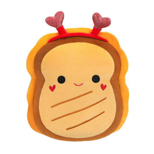 Squishmallows - Squishmallows 8" Lil Gouda the Grilled Cheese with Heart Headband | Jazwares
