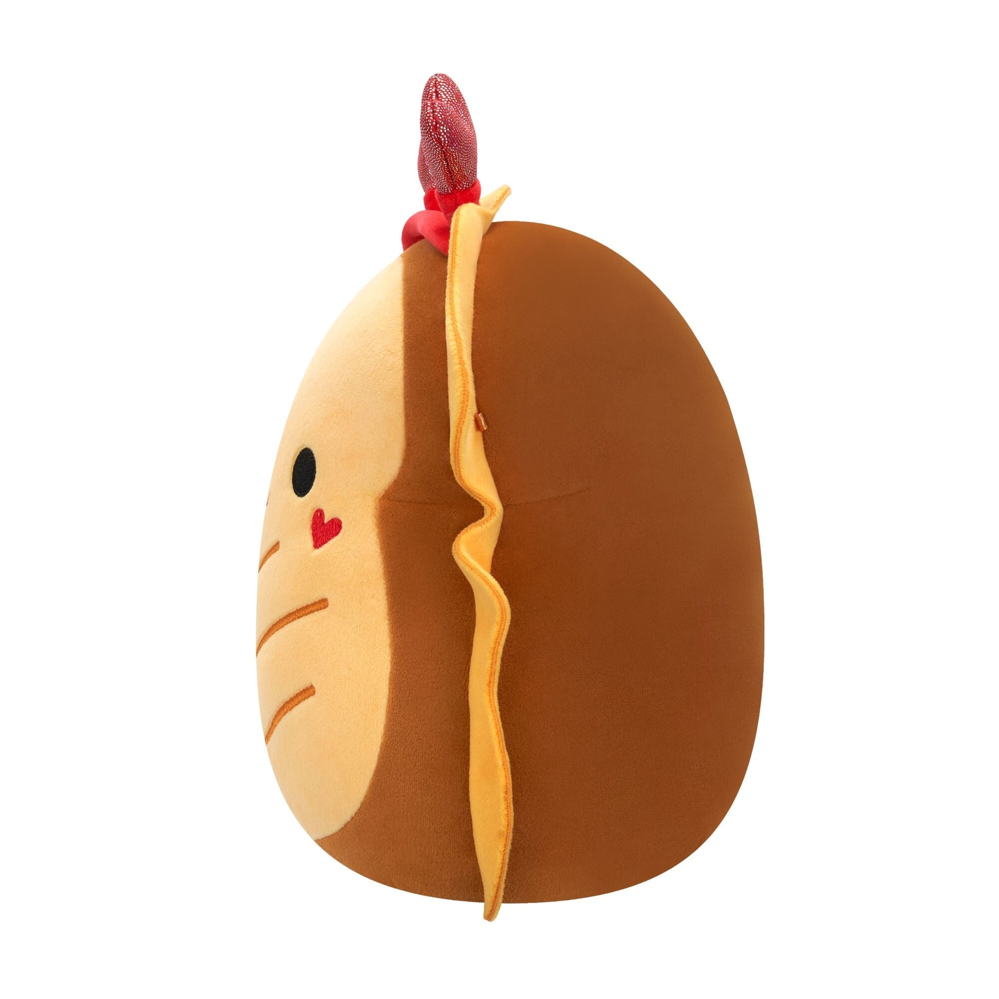 Squishmallows - Squishmallows 8" Lil Gouda the Grilled Cheese with Heart Headband | Jazwares
