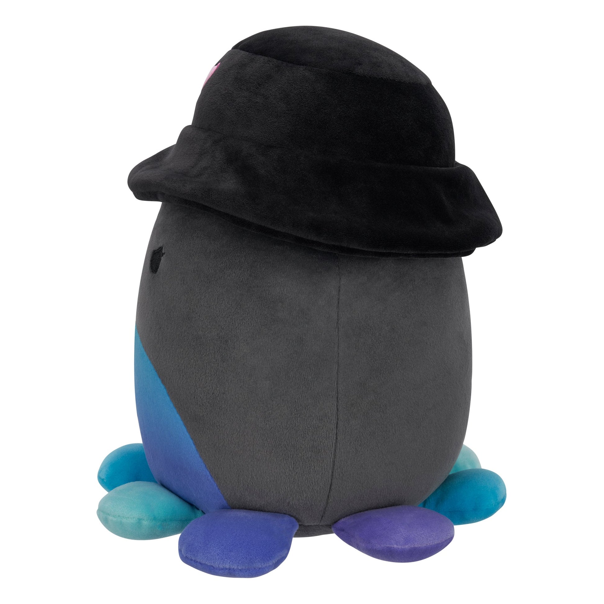 Squishmallows - Squishmallows 8" Yoko the Charcoal Grey Octopus with Bucket Hat | Jazwares