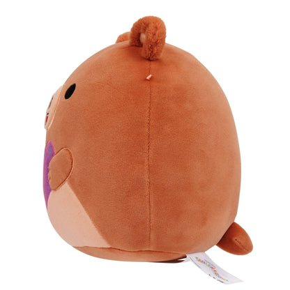 Squishmallows - Squishmallows 8" Stokely the Brown Kodiak Bear Holding a Heart | Jazwares