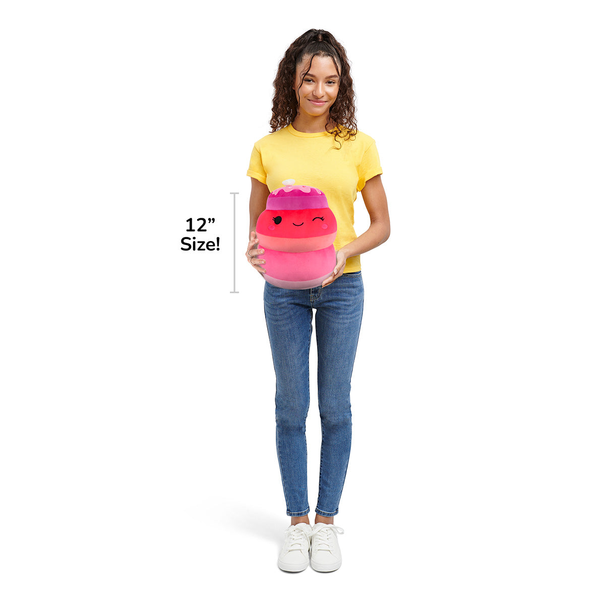Squishmallows - Squishmallows 12" Bertina the Pink Ombré Pancakes | Jazwares