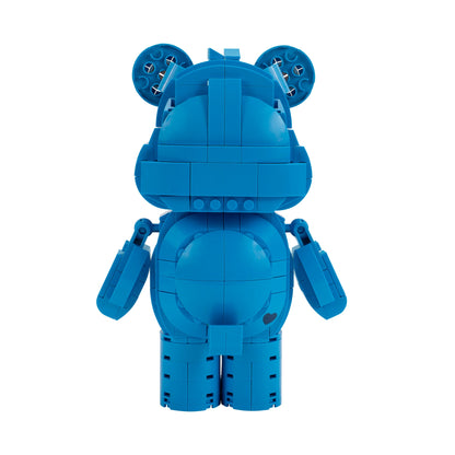 Squishmallows - Care Bears Grumpy Bear Building Set - 7-Inch Buildable Articulated Fig
