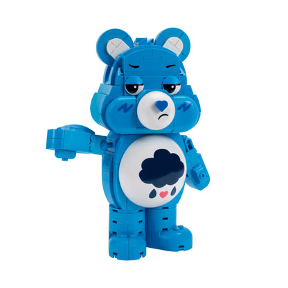 Squishmallows - Care Bears Grumpy Bear Building Set - 7-Inch Buildable Articulated Fig