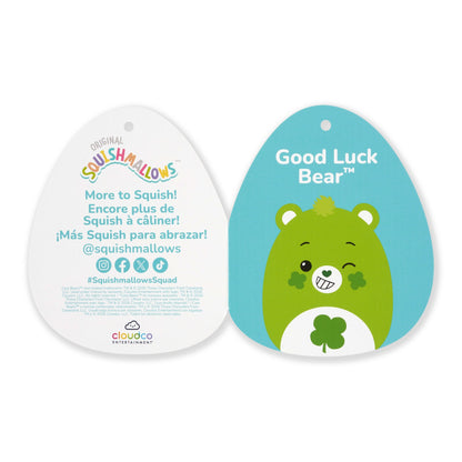 Squishmallows - Squishmallows Care Bears 12" Good Luck Bear | Jazwares