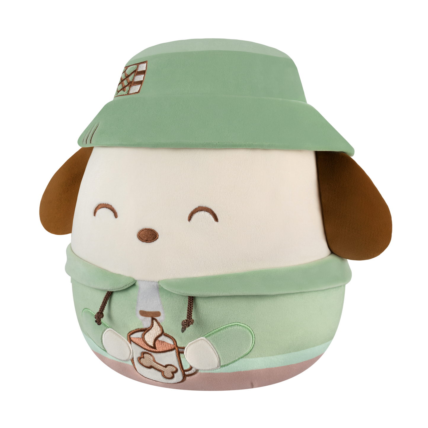 Squishmallows - Hello Kitty and Friends 12" Cute Camping Pochacco | Jazwares