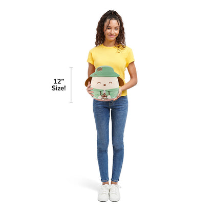 Squishmallows - Hello Kitty and Friends 12" Cute Camping Pochacco | Jazwares