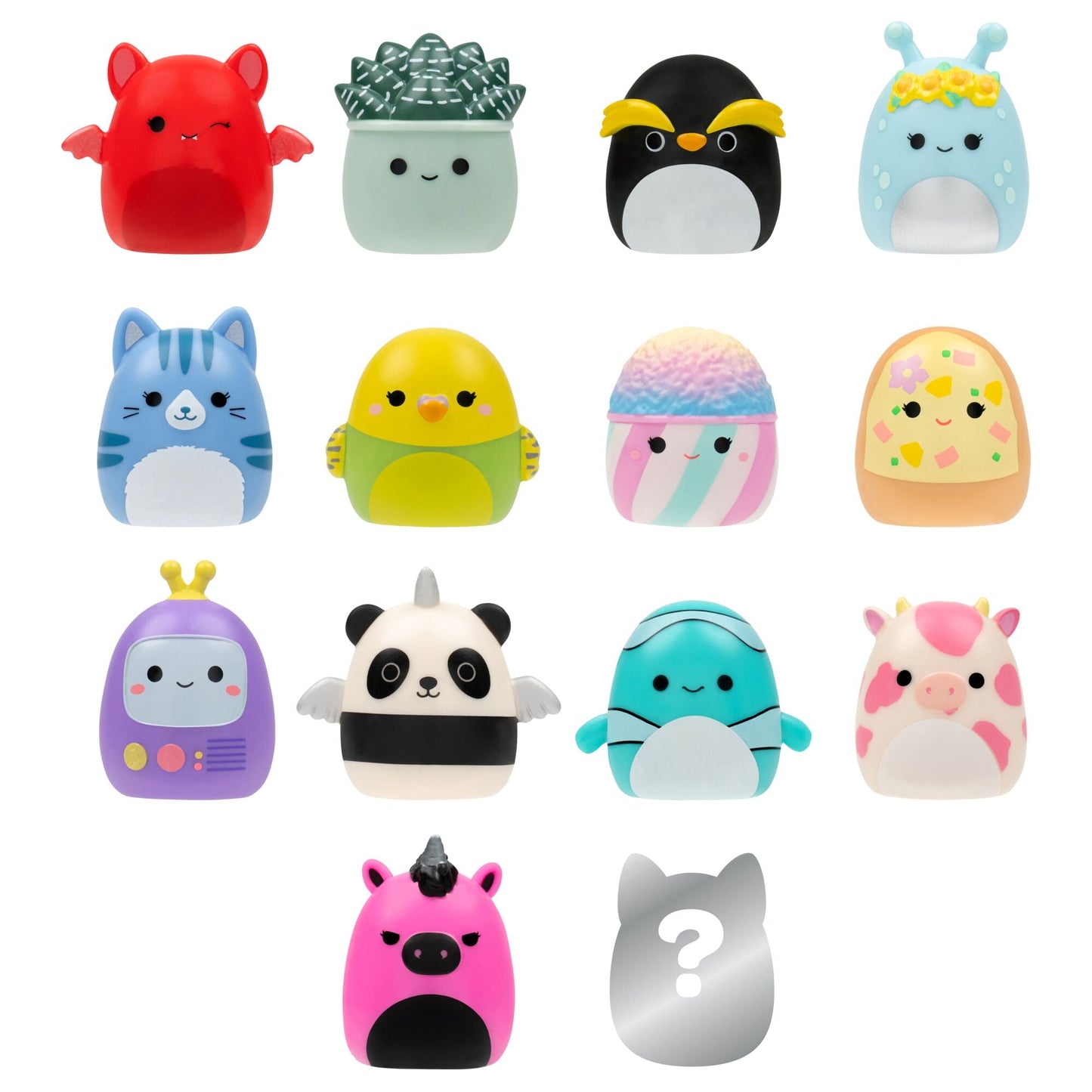 Squishmallows - Squish-a-longs Mini-Squish 14-Pack Style 2 | Jazwares