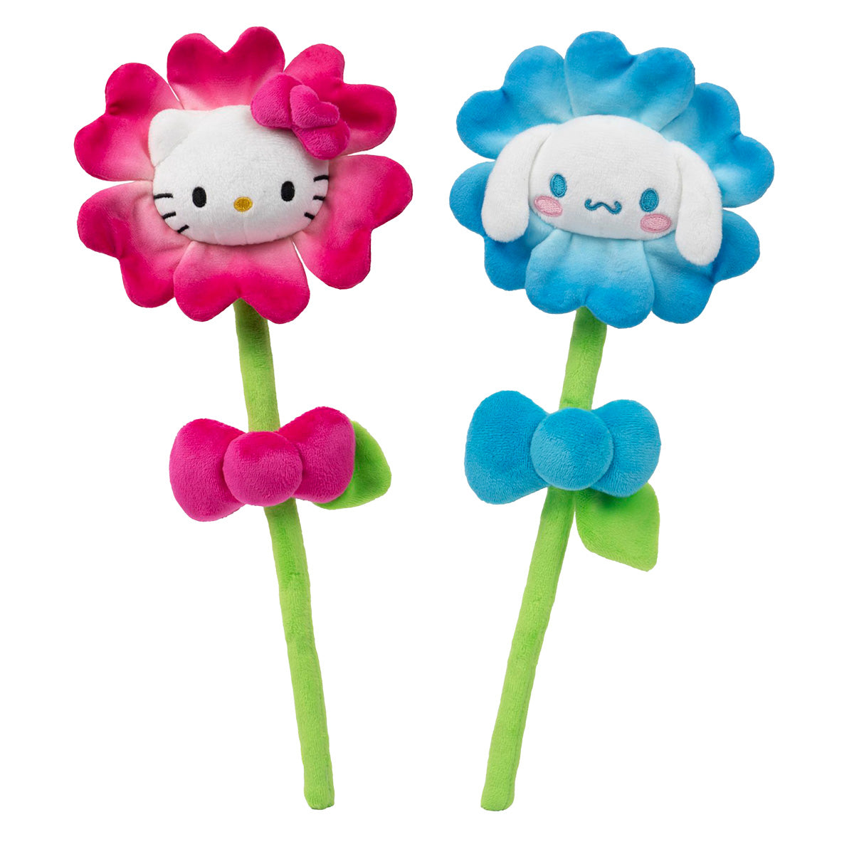 Squishmallows - Hello Kitty and Friends 14" Plush Flower 2-Pack - Hello Kitty & Cinnamoroll | Jazwares