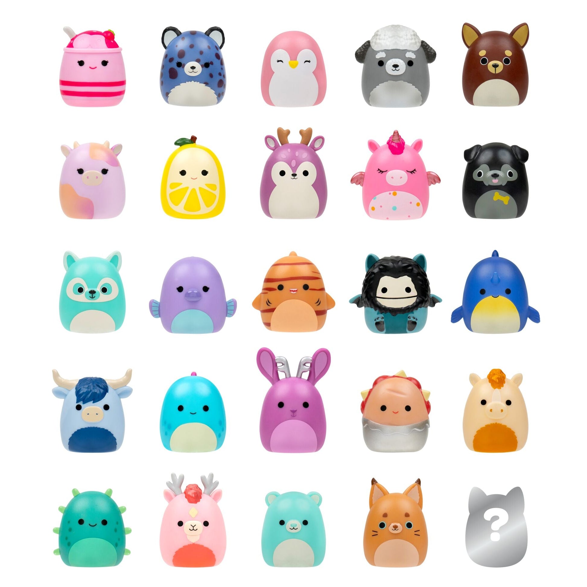 Squishmallows - Squish-a-longs Mini-Squish 25-Pack (Wave 5, Style 1) | Jazwares
