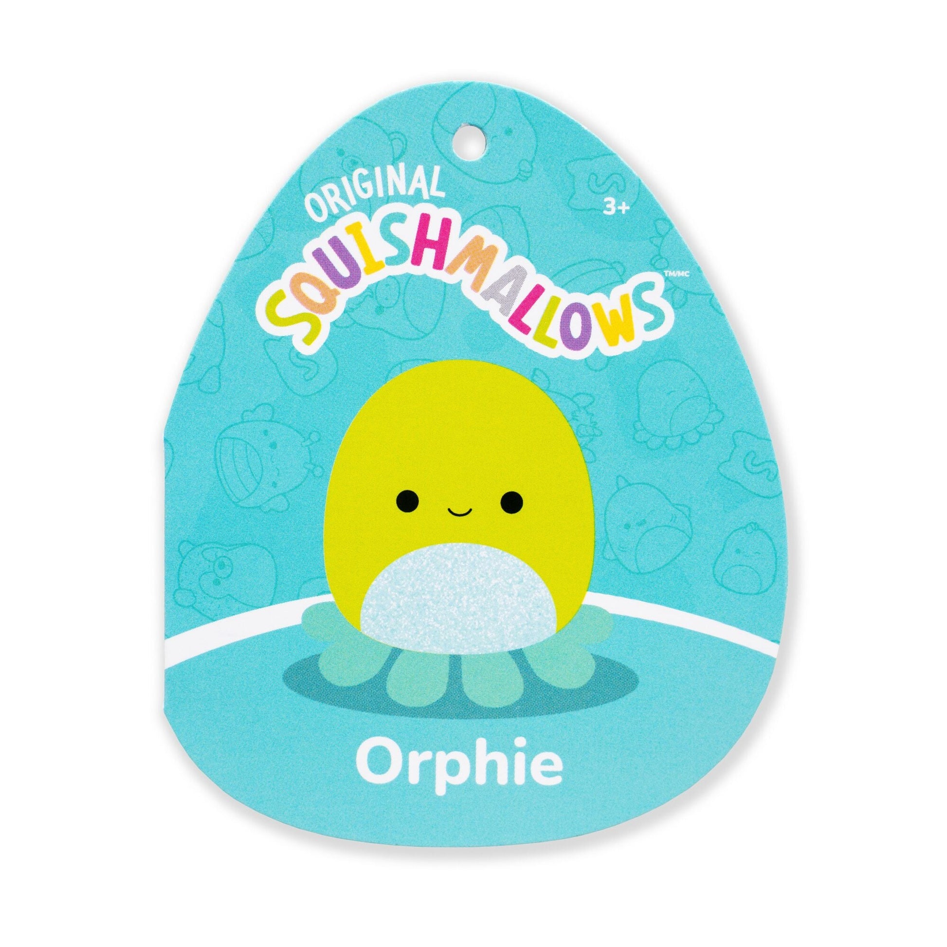 Squishmallows - Squishmallows 12" Orphie the Lime Green Octopus with Teal Tentacles | Jazwares