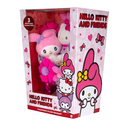 Squishmallows - Hello Kitty and Friends 12" Plush Special Valentine’s Bouquet | Jazwares