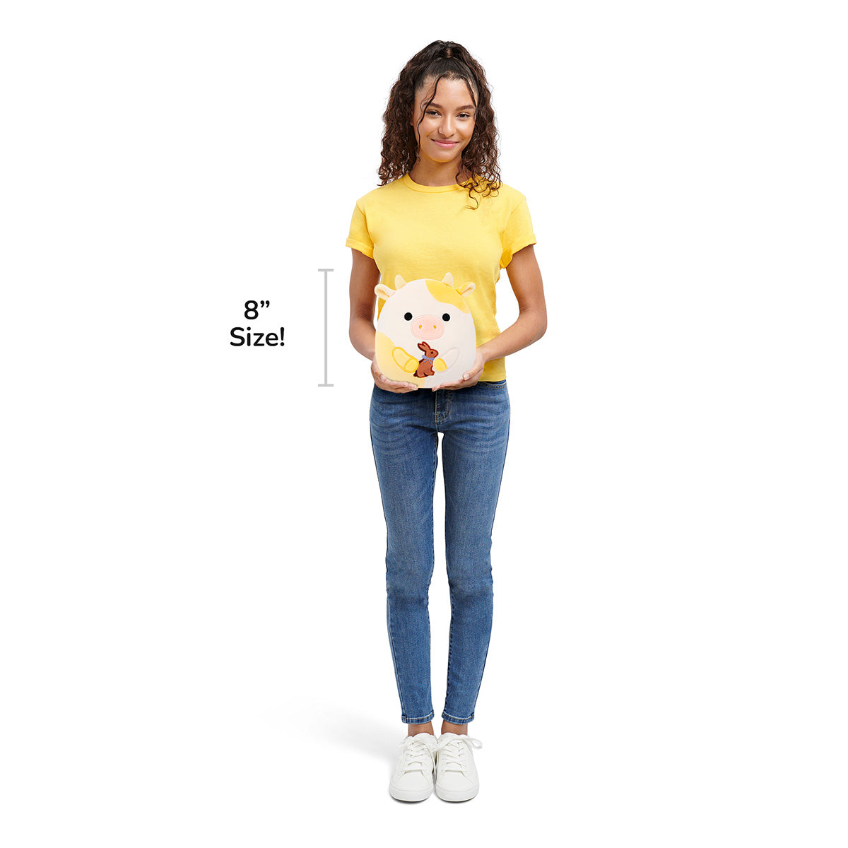 Squishmallows - Squishmallows 8" Bodie the Yellow Spotted Cow | Jazwares