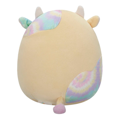Squishmallows - Squishmallows 12" Rina the Yellow Cow with Tie Dye Spots | Jazwares