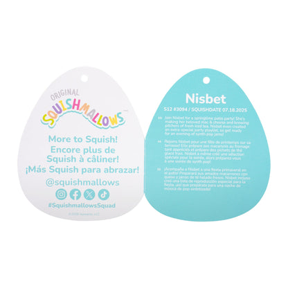 Squishmallows - Squishmallows 12" Nisbet the Blue Tie Dye Pig | Jazwares