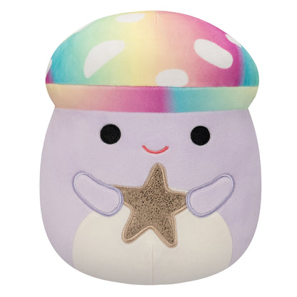 Squishmallows - Squishmallows 8" Mahdi the Tie-Dye Mushroom Holding Star | Jazwares