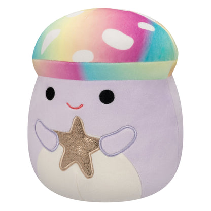 Squishmallows - Squishmallows 8" Mahdi the Tie-Dye Mushroom Holding Star | Jazwares