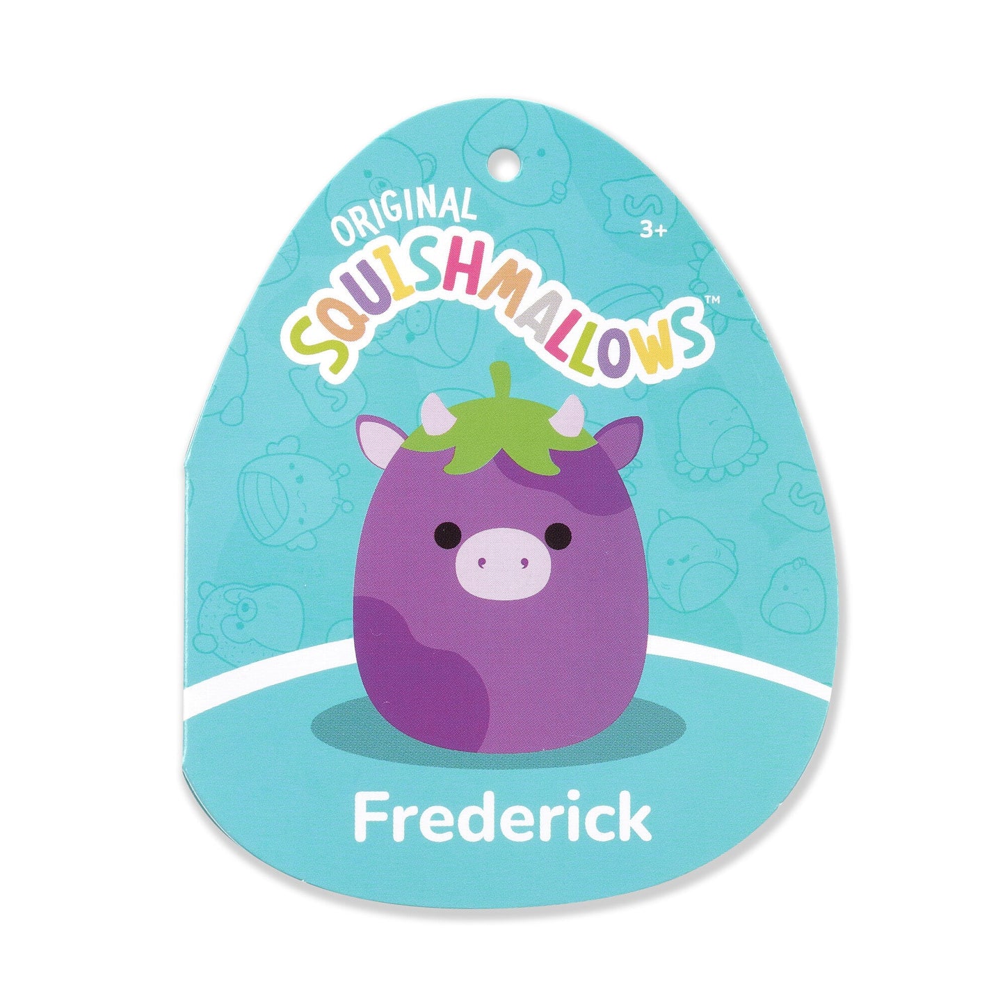 Squishmallows - Squishmallows 8" Frederick the Eggplant Cow | Jazwares